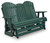 Shell Beach - Loveseat Glider - Green