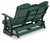 Shell Beach - Loveseat Glider - Green