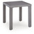 Half Moon Beach - Square End Table - Gray