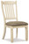 Bolanburg - Dining UPH Side Chair (Set of 2) - Rake Back - Brown / Beige