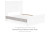 Makidern - Queen/King Platform Rails - Whitewash