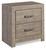 Culverbach - Two Drawer Night Stand - Gray