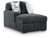Midnight-Madness - LAF Corner Chaise - Gunmetal