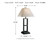 Deidra - Metal Table Lamp (Set of 2) - Black