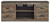 Trinell - TV Stand w/Fireplace Option - 60" x 14.8" x 24.33" - Brown Dark