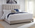 Dolante - Queen Upholstered Bed - Beige