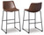 Centiar - Tall UPH Barstool (Set of 2) - Brown