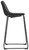 Centiar - Tall UPH Barstool (Set of 2) - Black