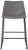 Centiar - Upholstered Barstool (Set of 2) - Gray