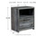 Baystorm - One Drawer Night Stand - Gray