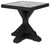 Beachcroft - Square End Table - Black / Light Gray