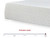 Chime 12 Inch Memory Foam - Twin Mattress - 12-inch - White