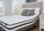 Chime 10 Inch Hybrid - 10" Twin Mattress - White