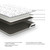 8 Inch Chime Innerspring - 8" Firm Twin Mattress - White