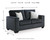 Altari - Loveseat - Slate