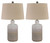 Marnina - Ceramic Table Lamp (Set of 2) - Taupe