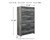 Baystorm - Five Drawer Chest - Gray