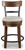 Valebeck - UPH Swivel Barstool  - Brown