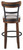 Valebeck - Tall UPH Swivel Barstool - Brown
