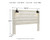 Cambeck - King Panel Headboard - Whitewash