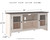 Dorrinson - LG TV Stand w/Fireplace Option - White