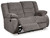 Tulen - Reclining Loveseat - Gray