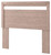 Flannia - Full Panel Headboard - Gray