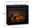 Entertainment Accessories - Fireplace Insert Infrared - Black