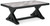 Beachcroft - Rectangular Cocktail Table - Black / Light Gray