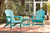 Sundown Treasure - Adirondack Chair - Turquoise