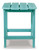 Sundown Treasure - Rectangular End Table - Turquoise
