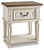 Realyn - One Drawer Night Stand - Chipped White