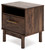 Calverson - One Drawer Night Stand - Medium - Mocha