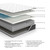 12 Inch Pocketed Hybrid - Full Mattress - White