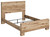 Hyanna - 7 Pc. - Dresser, Mirror, Queen Panel Bed, 2 Nightstands - Tan