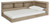 Oliah - 3 Pc. - Dresser, Twin Bookcase Storage Bed - Natural