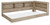 Oliah - 3 Pc. - Dresser, Twin Bookcase Storage Bed - Natural