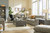 Dramatic - 4 Pc. - Sofa, Loveseat, Chair And A Half, Ottoman - Granite