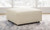Edenfield - Oversized Accent Ottoman - Linen