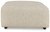 Edenfield - Oversized Accent Ottoman - Linen
