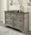 Lodenbay - 5 Pc. - Dresser, Mirror, King Panel Bed - Antique Gray