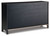 Lenston - Accent Cabinet with 3 Doors - Black / Gray