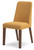 Lyncott - Dining Uph Side Chair (Set of 2) - Mustard / Brown