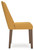 Lyncott - Dining Uph Side Chair (Set of 2) - Mustard / Brown