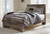 Derekson - Full Panel Bed - Multi Gray