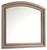 Lettner - Bedroom Mirror - Light Gray