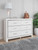 Altyra - King Upholstered Storage Bed - 6 Pc. - Dresser, Mirror, King Bed - White