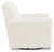 Herstow - Swivel Glider Accent Chair - Ivory