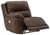 Dunleith - 7-Piece Power Reclining Sectional With LAF And RAF Zero Wall Power Recliners - Chocolate
