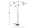 Winter - Metal Arc Lamp  - Silver Finish